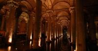 Basilica Cistern in Istanbul, Turkije