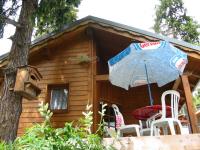 Bungalows op Camping La Forêt.