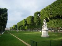 Eén van de vele standbeelden in Jardin Du Luxembourg, Parijs, een prachtige rust en bezienswaardigheid.