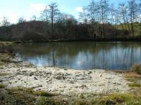 Het meer van Camping Le Touroulet.