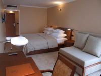 Eén van de slaapkamers van Hotel Bosna