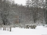 Winter in Camping Saumont.