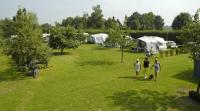 Standplaatsen op camping de Beerse Heide.