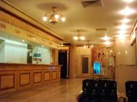 De stijlvolle receptie van het Pharao Egypt Hotel