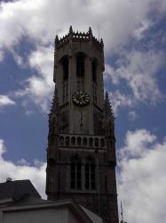 De Belfort en de Halle in Brugge, een mooie bezienswaardigheid.