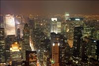 New York at night!