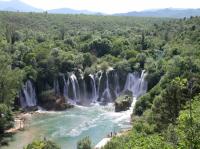 De Kravica Watervallen zijn een spectaculaire bezienswaardigheid.