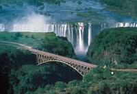 De Victoria Falls in Zambia