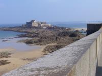 Het Fort National in Saint Malo, Bretagne, Frankrijk.